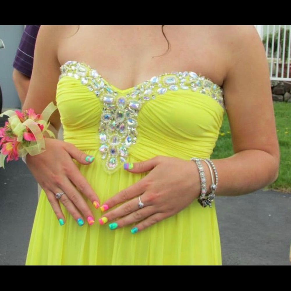 Yellow Prom Dress